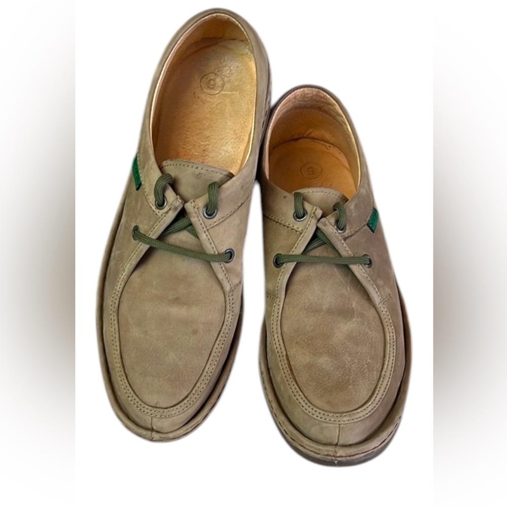 Scorpio Men's Beige/Tan Suede Lace Up Casual Oxford Shoes Size 9 US